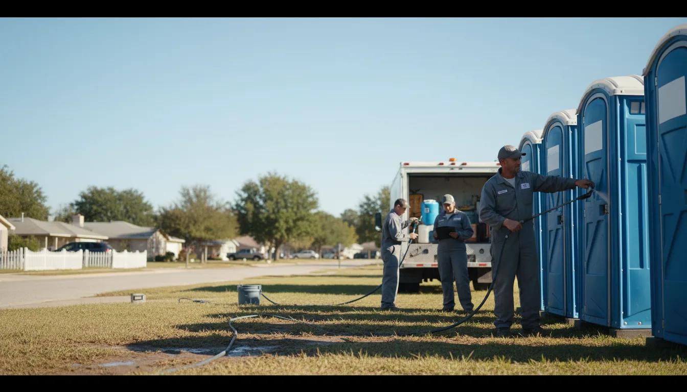 Long-Term Portable Toilet Rental in Clarkfield, MN near me